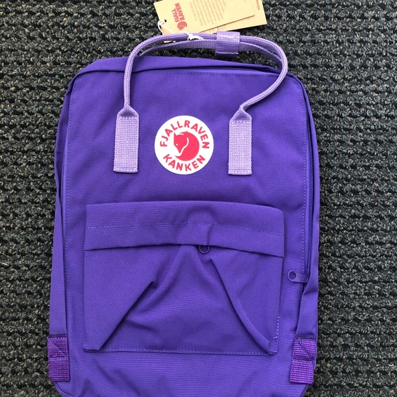 Fjallraven Handbags - Fjallraven Kanken Backpack Color Purple